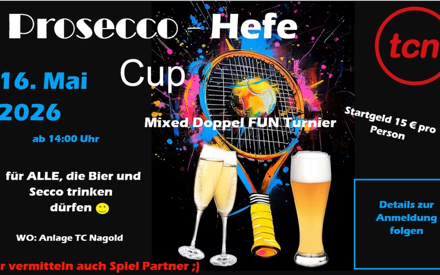 Prosecco-Hefe-Cup 2026 – Mixed Doppel FUN Turnier